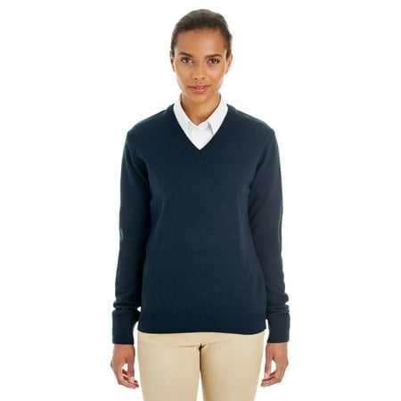 Harriton Ladies' Pilblocâ„¢ V-Neck Sweater