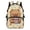 Capybara Boba Print, variant on Dolphin Mermaid Scale Print Kids Backpack for Elementary to Middle School Students Ages 6-14 17 Inch Large Capacity Backpack for Kids 8-12 Back to School Ideal Choice