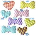 thumbnail image 2 of Mirage Pet Peach Plaid 8 inch Bone Dog Toy, 2 of 9