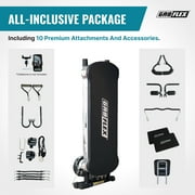GR8FLEX Ultimate High Performance Gym with Total Over 100 Exercise Options, Multi-Functional Workout Machine, Strength Training, Cardio,  Body Fitness Equipment (Carbon Fiber Black Model)
