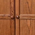 thumbnail image 5 of Concepts in Wood Storage Cabinet, 60 inch with 4 Shelves - Oak Finish, 5 of 8