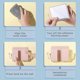 thumbnail image 3 of For 5 Pcs Wall Mounted Phone Holder, Wall Phone Holder with Hooks Phone Holder for Walls, 3 of 4