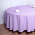 thumbnail image 6 of BalsaCircle 108" Round Polyester Tablecloth Wedding Table Linens Lavender, 6 of 11