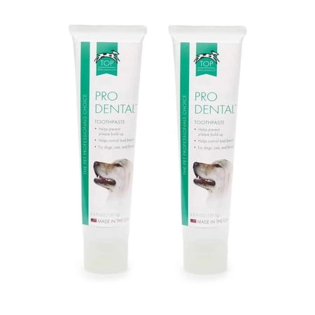 Dog Cat Dental Grooming Non Toxic Toothpaste Tarter Fighting Beef Flavored 4.5oz (2 Tubes)