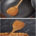thumbnail image 3 of Dosaele Wooden Spatula. Long handle Spatula for cooking.Handmade for Kitchen Cookware. (Spatula), 3 of 6