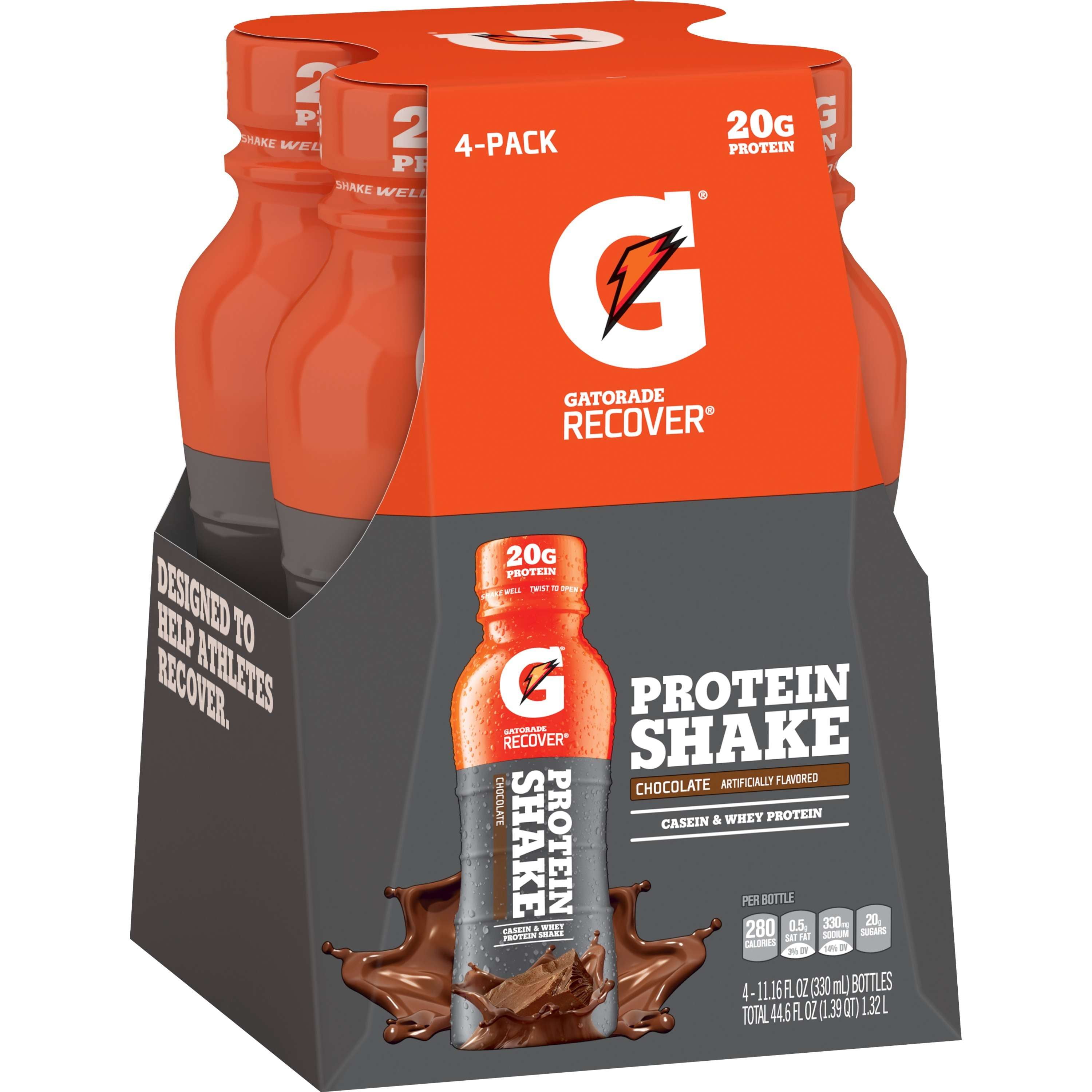 Gatorade Recover Cookies & Creme Protein Shake, 12 bottles / 11.16