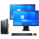 thumbnail image 1 of Computadora HP Core i5 7ma Gen 16GB RAM 240GB SSD Doble Monitor de 22" Wifi HP EliteDesk USFF, 1 of 5