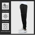 thumbnail image 3 of Men's Fleece Lined Cargo Jogger Sweatpants (Sizes, S-2XL), 3 of 4