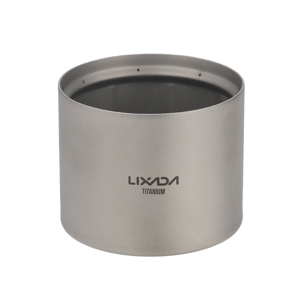 Lixada Spirit Burner Mini Ultra-light Alcohol Camping Stove Copper Alloy Furnace for Outdoor Cookout Picnic Hiking 