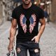 thumbnail image 1 of Tops para hombre, blusas y camisas de manga corta con cuello redondo para hombre, jersey informal de moda con estampado para hombre, camiseta de manga corta con cuello redondo, blusa de poliéster para, 1 of 5