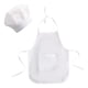 thumbnail image 2 of 2 piezas de delantal de chef para bebés y niños recién nacidos, accesorio de fotografía elegante, gorro y delantal. Chico grande, 2 of 9