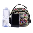 thumbnail image 3 of PENGXIANG Women Mini Backpack Canvas Embroidered Travel Shoulder Bag School, 3 of 6