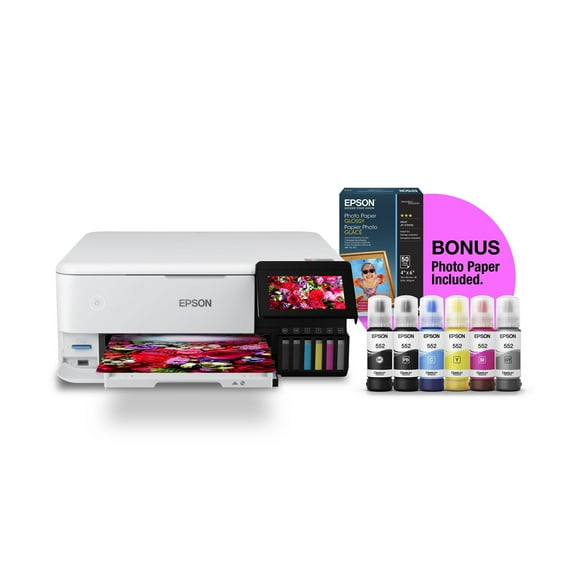 Epson EcoTank 8500SE Supertank Photo Printer (White)