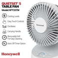 thumbnail image 2 of Ventilador de mesa oscilante Honeywell QuietSet 5, 2 of 5