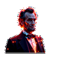 thumbnail image 4 of Yatrandify Waterproof Stickers Vinyl Abraham Lincoln Stickers Colorful Decorative Stickers for Notebooks Suitcases Instruments, 4 of 8