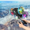 thumbnail image 3 of Remote Control Car, Amphibious 4WD RC Stunt Car, Waterproof RC Car 360° Flips Rotation 2.4GHz All Terrain RC Stunt Car with Lights for Boys Girls, 3 of 8