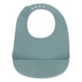 thumbnail image 2 of Babero para comer para bebé, babero de silicona, babero de silicona suave e impermeable, diseño aerodinámico, 2 of 8