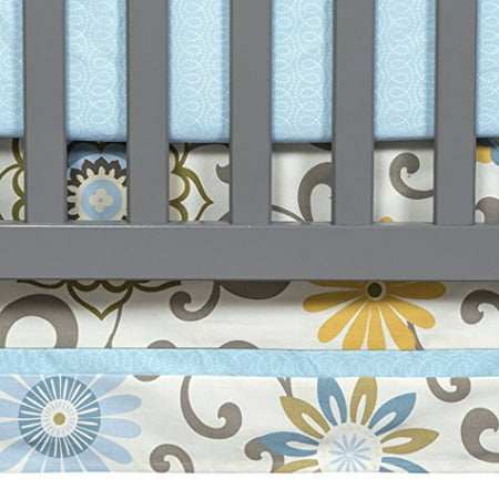Waverly Pom Pom Spa 4 Piece Crib Bedding Set Walmart Canada
