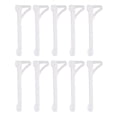 thumbnail image 1 of TISHITA 10 Pcs Non-Slip Eyeglass Retainer Comfortable Universal Design Silicone Retainer White, 1 of 7