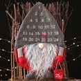 thumbnail image 3 of Calendario de pared navideño ANGGREK muñeco anciano sin rostro cuenta atrás, 3 of 8