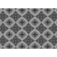 thumbnail image 1 of Ahgly Company Indoor Rectangle Patterned Gunmetal Gray Area Rugs, 3' x 5', 1 of 6