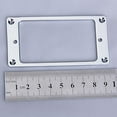 thumbnail image 6 of Chrome New Guitar Neck Pickup Mounting LP Electric Guitar, 6 of 7