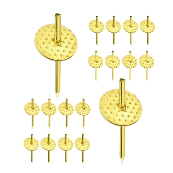 Hemoton 50pcs Push Pins And Picture Nails Set For Wall Hanging Picture Hanging Hardware Picture Frame Nails Picture Frame Hanging Supplies