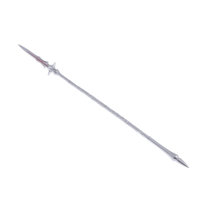 Vogacara Simulation Model Toy Gifts Spear Model figure Action for 1/6 Soldier Muñecas y casas de muñecas Plata