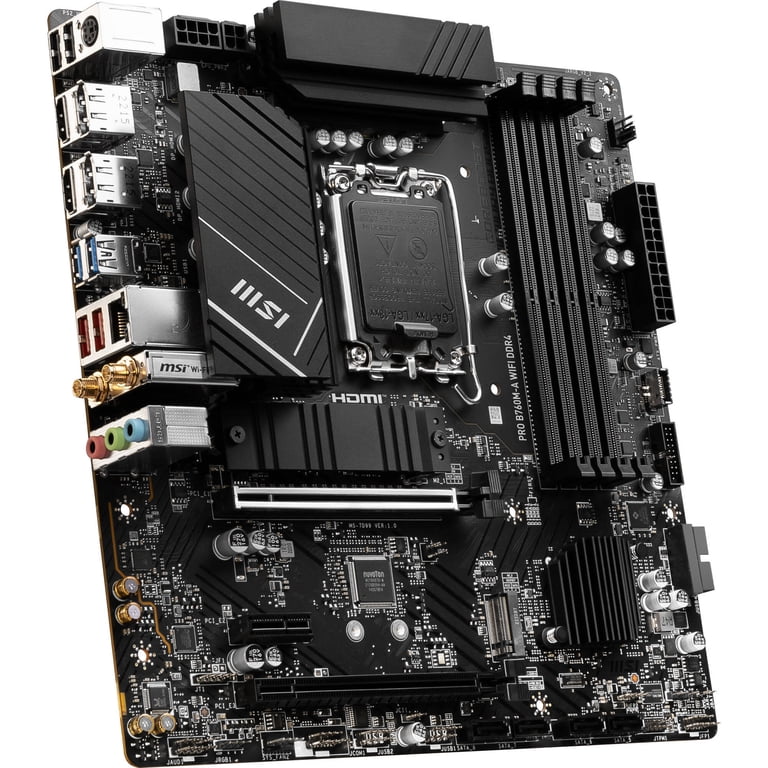 pro b760m-a wifi ddr4 値下げ⭕️ MSI PRO B760M-A WIFI DDR4, LGA 1700, Intel 12th&13th Gen, SATA 6Gb