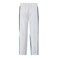 thumbnail image 5 of Zszcpp High Waisted Pants Men'S Long Latest Color Matching Side Breasted Straight Stylish Button Lounge Trousers Casual Trouser, 5 of 5