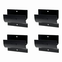 Heavy-Duty Ladder Hanger-Wall Mount Ladder Hooks for Ladder Storage-Wheelbarrow Hangers for Garage Wall-4 Pack