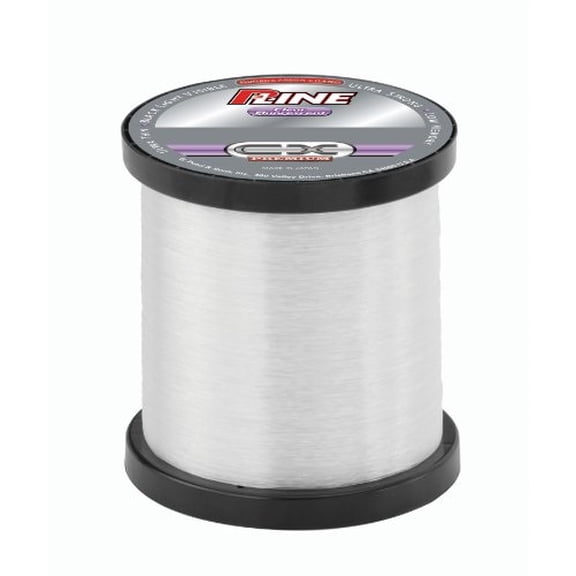 p-line cx premium fluorocarbon coated mini bulk fishing spool (1000-yard, 4-pound, clear fluorescent)