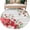 Green Grey Red, variant on Valentine Love Heart Entryway Rug 2'x3' Non Slip Front Door Mats, Red Eucalyptus Leaf Botanical Entrance Rugs Indoor Outdoor Carpet, Washable Floor Mats Small Area Rug for Bedroom Kitchen