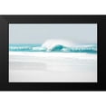 thumbnail image 2 of Olsen, Maggie 18x13 Black Modern Framed Museum Art Print Titled - Aqua Wave II, 2 of 5