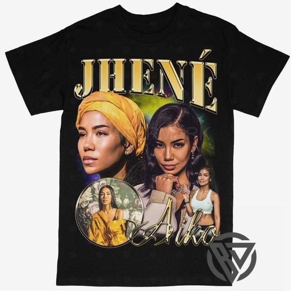 Jhene Aiko t-shirf R&B Singer Rap Style Concert Tour Music Artist