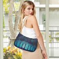 thumbnail image 5 of FORMRS Womens Shoulder Bag with Chain Strap Clutch Purse Cute Tote Handbag, Purple Moonlight Forest, 5 of 7