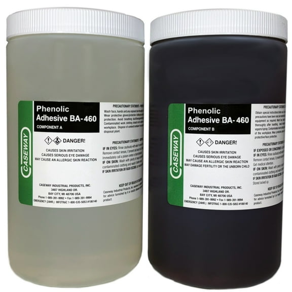 BA-460 Phenolic Adhesive Epoxy - Quart Kit (64 fl oz total)