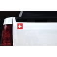 thumbnail image 2 of [2x] 3in x 3in Switzerland Swiss Flag Sticker, 2 of 3