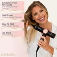 thumbnail image 5 of ELLA BELLA® Secador de cabello iónico profesional con difusor • Secador de iones negativos • Adecuado para todo tipo de cabello • Control de calor inteligente y velocidades de secado rápidas • Diseño, 5 of 5