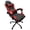 Black & Red, variant on Frovlni Ergonomic Gaming Chair for Adults with Footrest, Reclining High Back PU Leather Office Computer Chair, Height Adjustable Headrest & Lumbar Support, Black & White