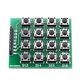 thumbnail image 5 of Robusts 16ButtonMatrix Keyboard Module Keypad 8Pin Interfaces With Tactiles Feedbacks For Raspberry Projects Usage, 5 of 9