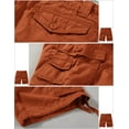 thumbnail image 6 of Matchstick Men Cotton Twill Multi-Pocket Cargo Shorts for Work Sports Outdoor, 6 of 8