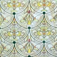 thumbnail image 3 of Fancy-Fix 3D Stained Glass Window Film for Bathroom,Front Door,Home, Sun Blocking Heat Control,Static Cling, Golden Ironwork 17.5 x 47.24inch, 3 of 6