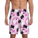 thumbnail image 1 of Balery Pink Girl Halloween Pantalones cortos de pijama de punto de algodón para hombre con cinturilla y bolsillos-XX-Large, 1 of 6