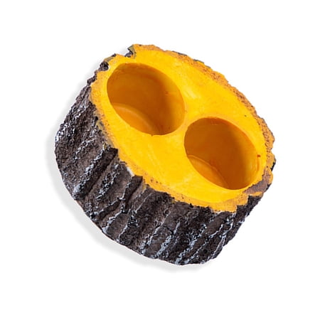 Reptiles Water Bowl Water and Food Feeding Accessory Watering Bowl Food Dish for Health Pet Environment Decors