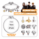 thumbnail image 2 of Pulsera Plata Para Harry Potter Regalos Para Mujeres Xtellar plateado, 2 of 3