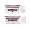 thumbnail image 2 of Maoww 13-16 Ways Conceal Mounted Transparent Cover Electrical Distribution Box Circuit Breaker Lighting Box, 2 of 9