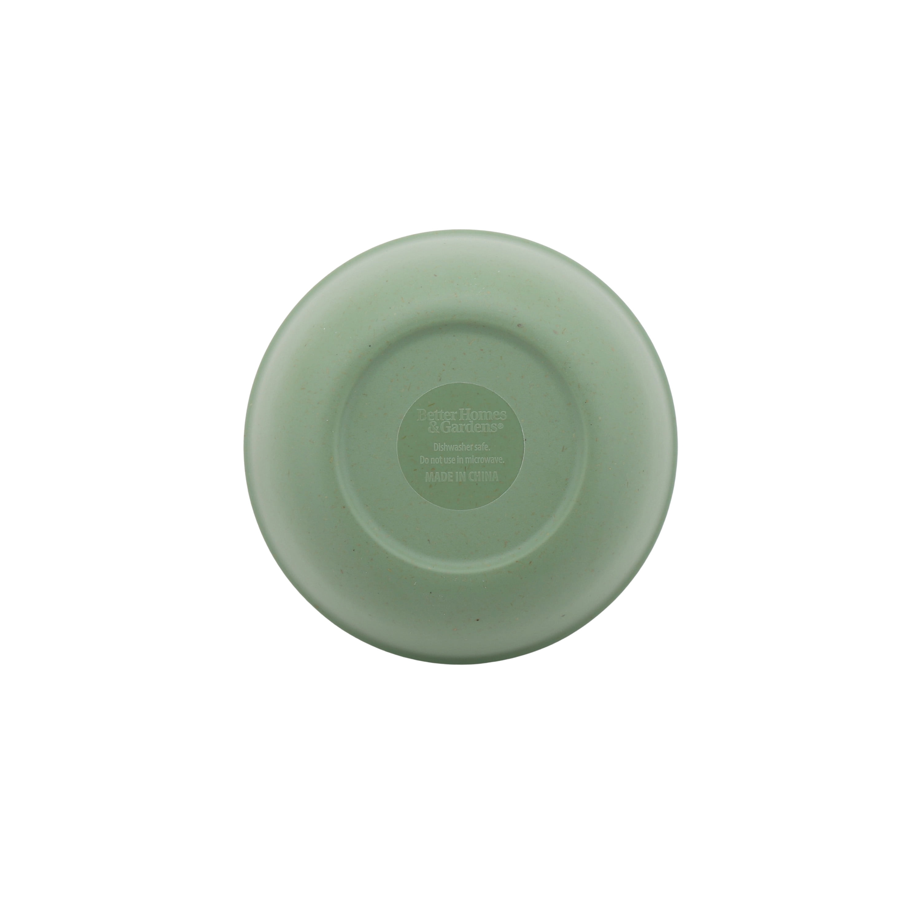 Better Homes and Gardens 2-Piece Bamboo Melamine Green Reactive Dip Bowl Set