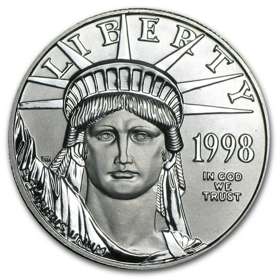 1998 1 oz American Platinum Eagle BU