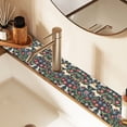 thumbnail image 2 of Yayeee Faucet Mat for Kitchen Sink 30" Diatomite Long Splash Guard Pad, Floral Dogs Pattern, 2 of 7